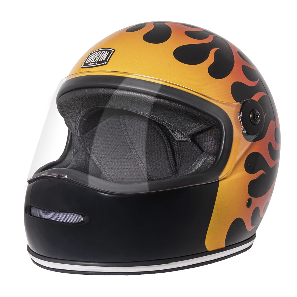 Capacete Urban Bigbore S On fire