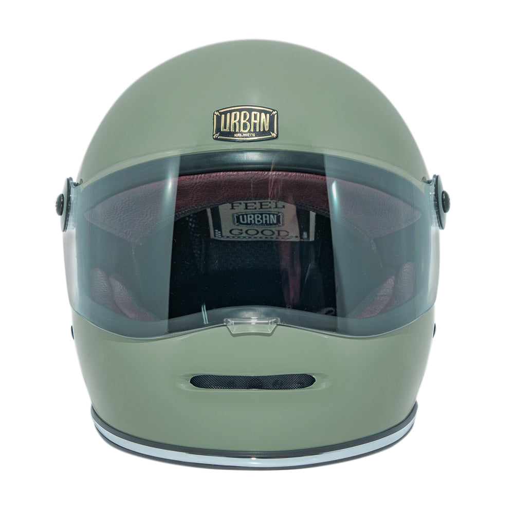 Capacete Urban Bigbore S Green Retrô