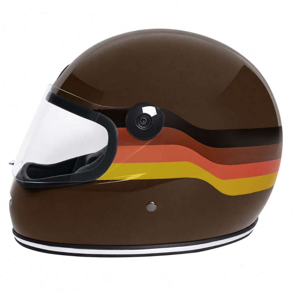 Capacete Urban Bigbore S Wave Marrom