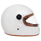 Capacete Urban Bigbore S Camel Leather White