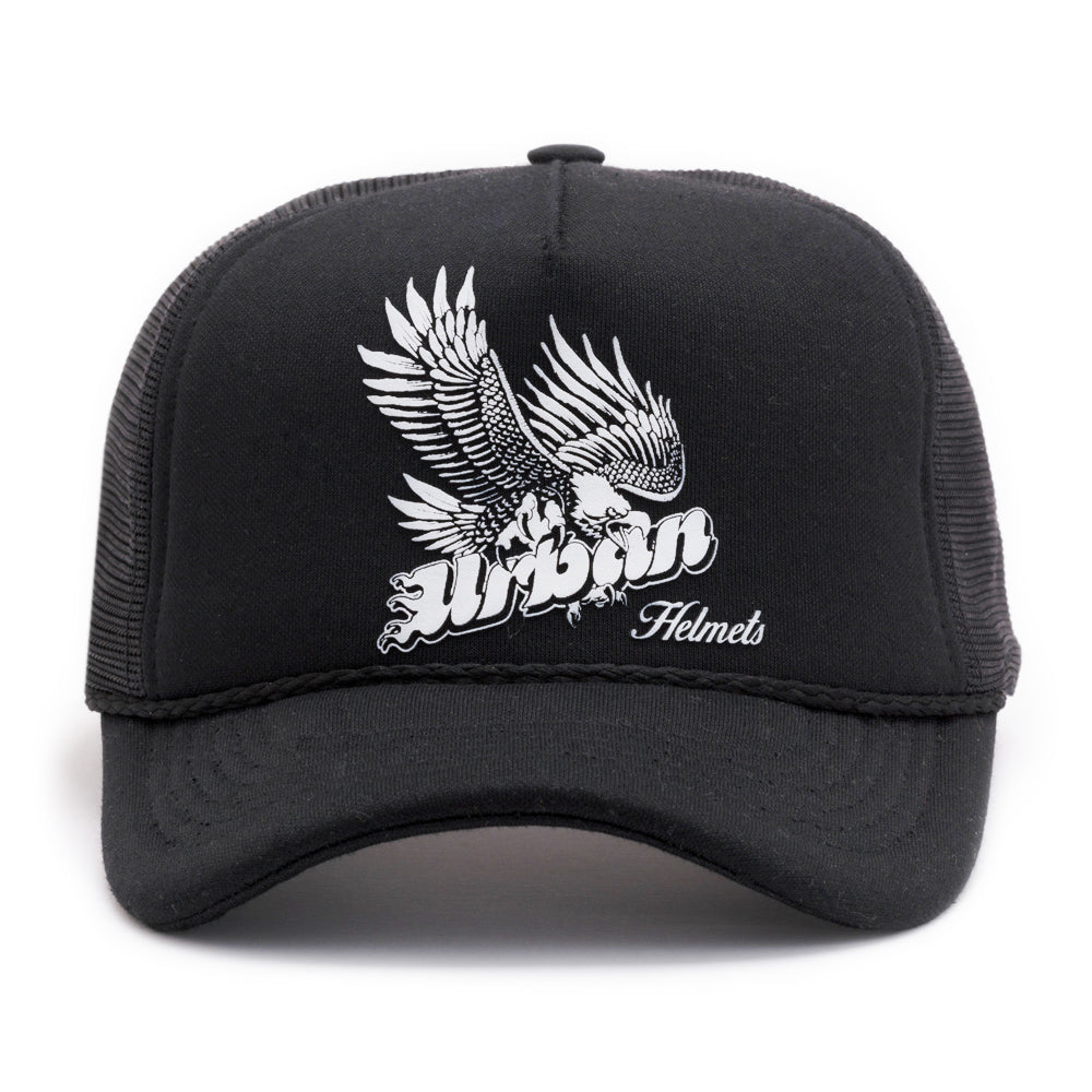 Boné Urban Helmets Trucker Eagle Black