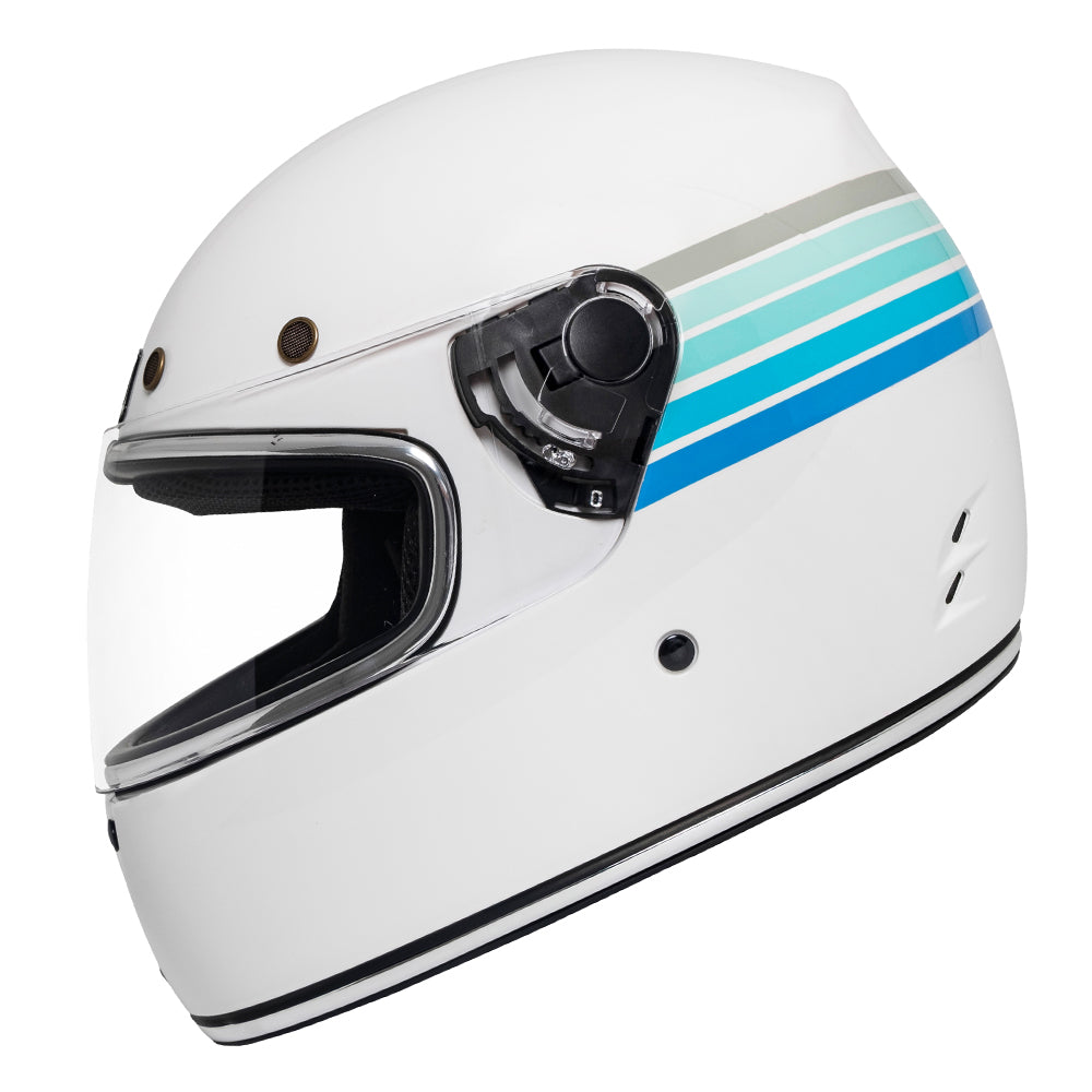 Capacete Urban Cafe Racer Cold Stripes