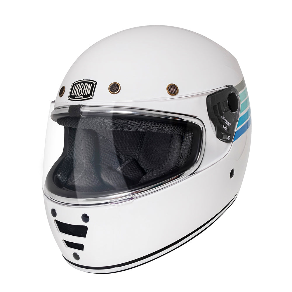 Capacete Urban Cafe Racer Cold Stripes