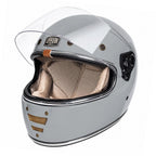 Capacete Urban Cafe Racer Gelo