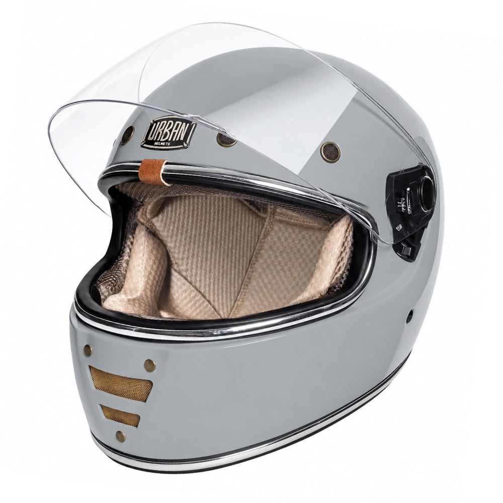 Capacete Urban Cafe Racer Gelo
