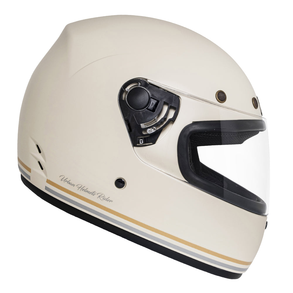 Capacete Urban Cafe Racer Podium Off-White