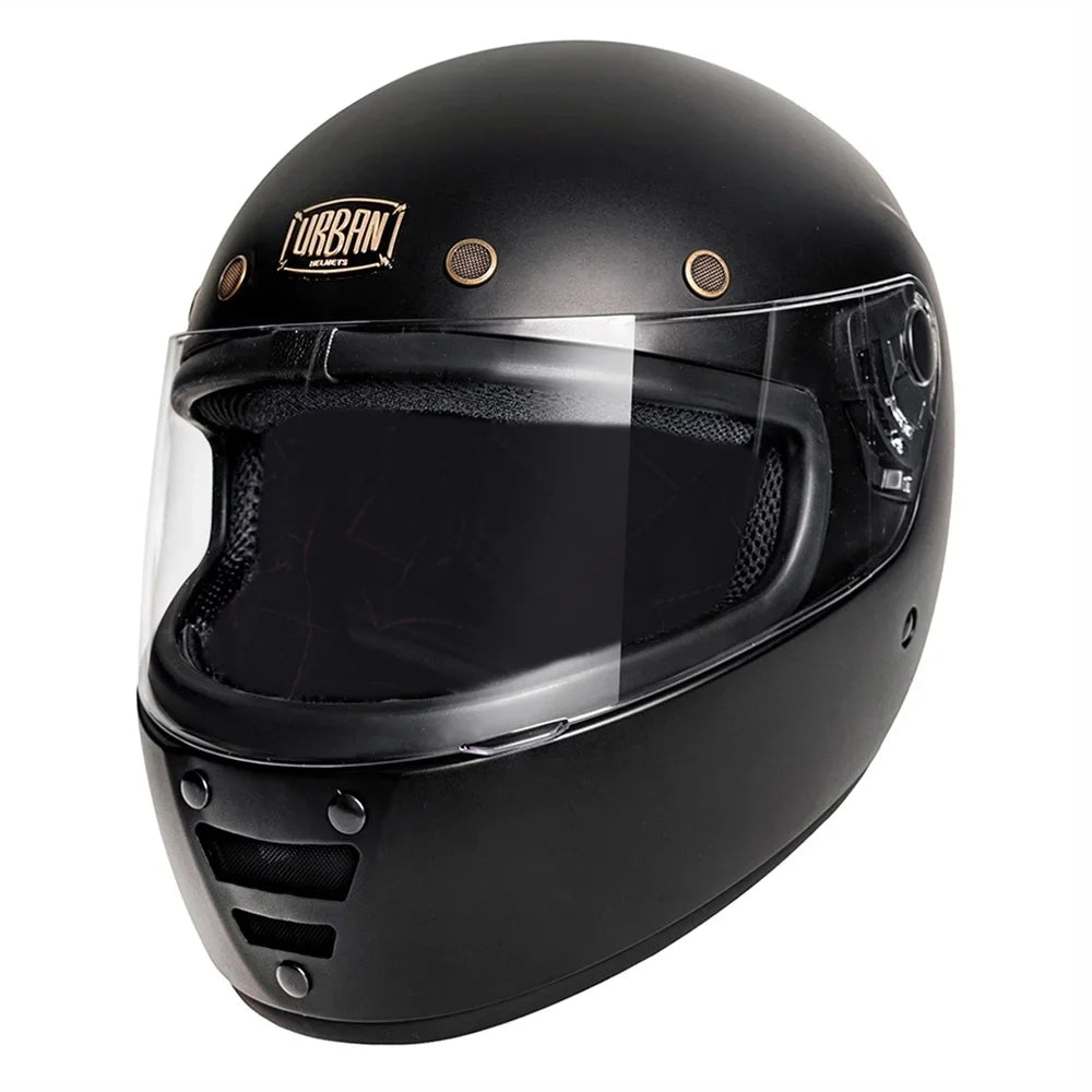 Capacete Urban Cafe Racer Graph-X Preto