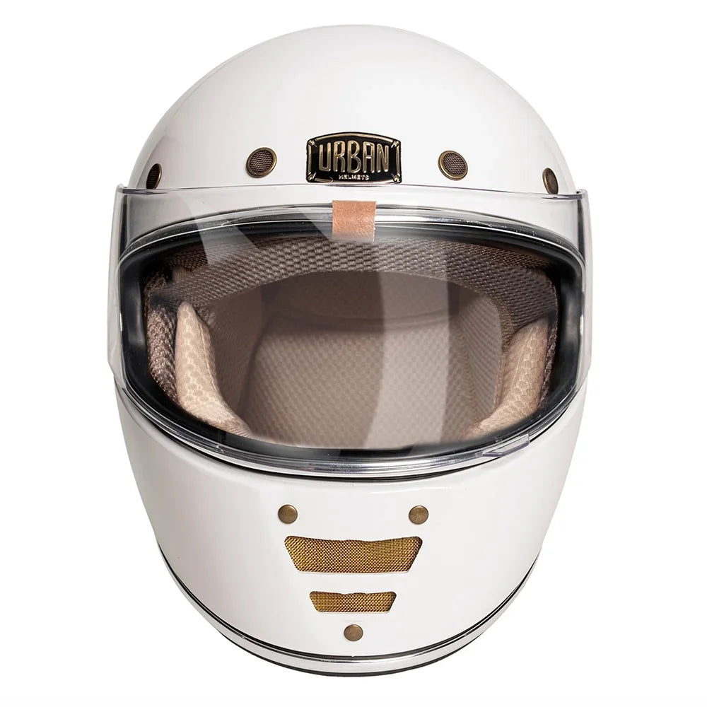 Capacete Urban Cafe Racer White