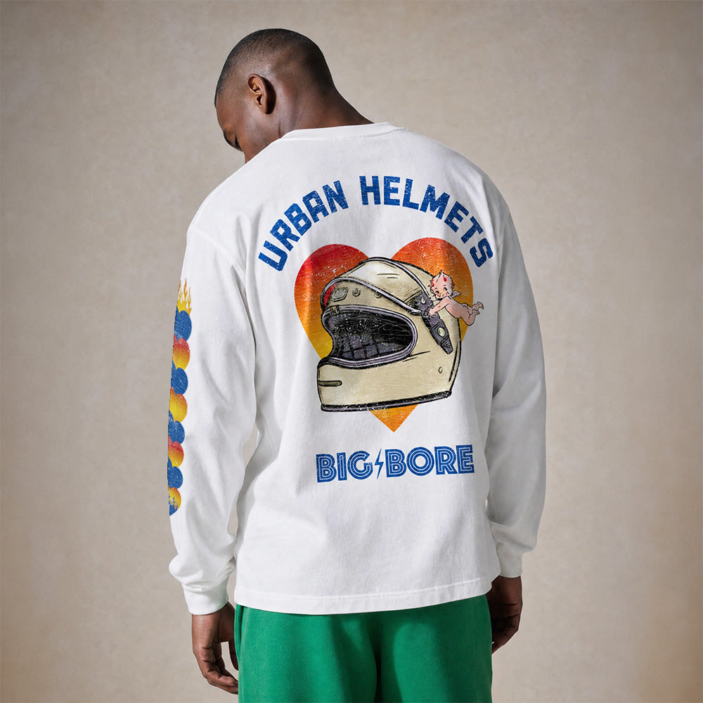 Camiseta Urban White Manga Longa Bigbore – Urban Helmets