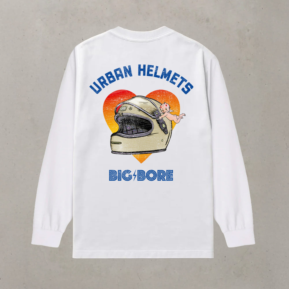 Camiseta Urban White Manga Longa Bigbore – Urban Helmets