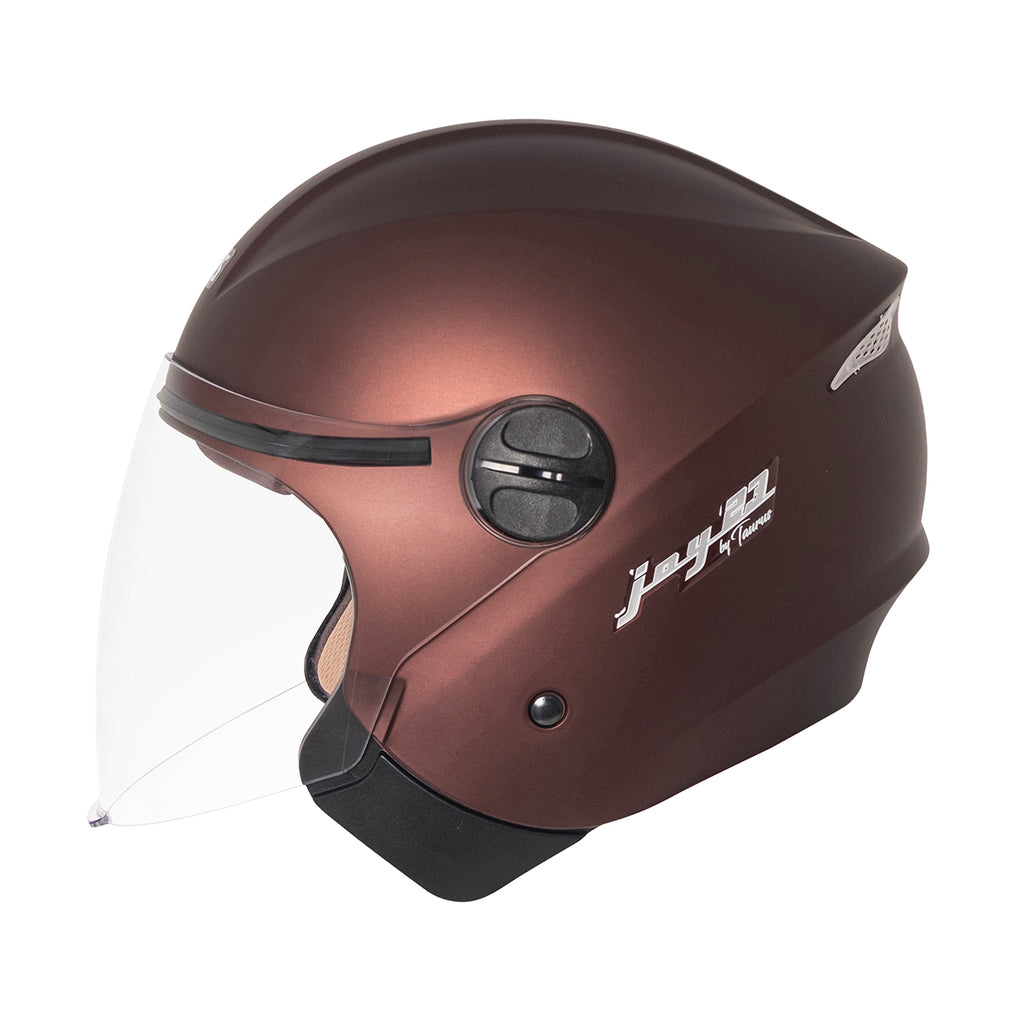 Capacete Joy23 By Taurus Marrom Fosco