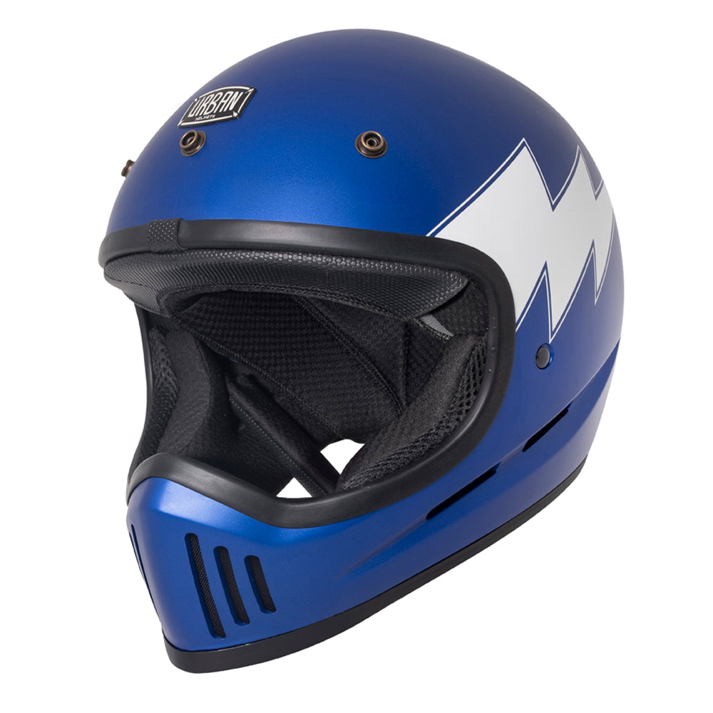 Capacete Urban Desperado Thunder Azul Fosco