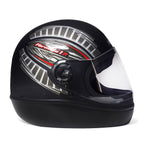 Capacete Fórmula 1 Graphic Preto Fosco