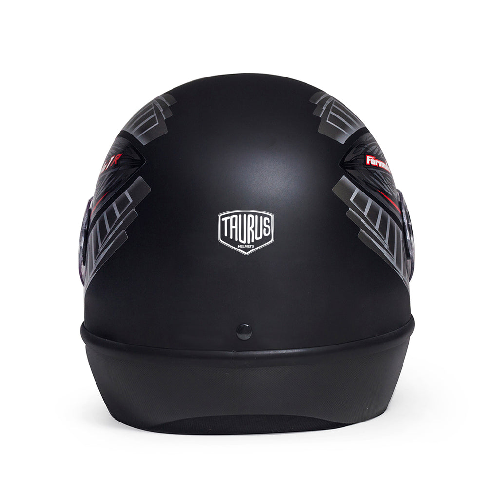 Capacete Fórmula 1 Graphic Preto Fosco