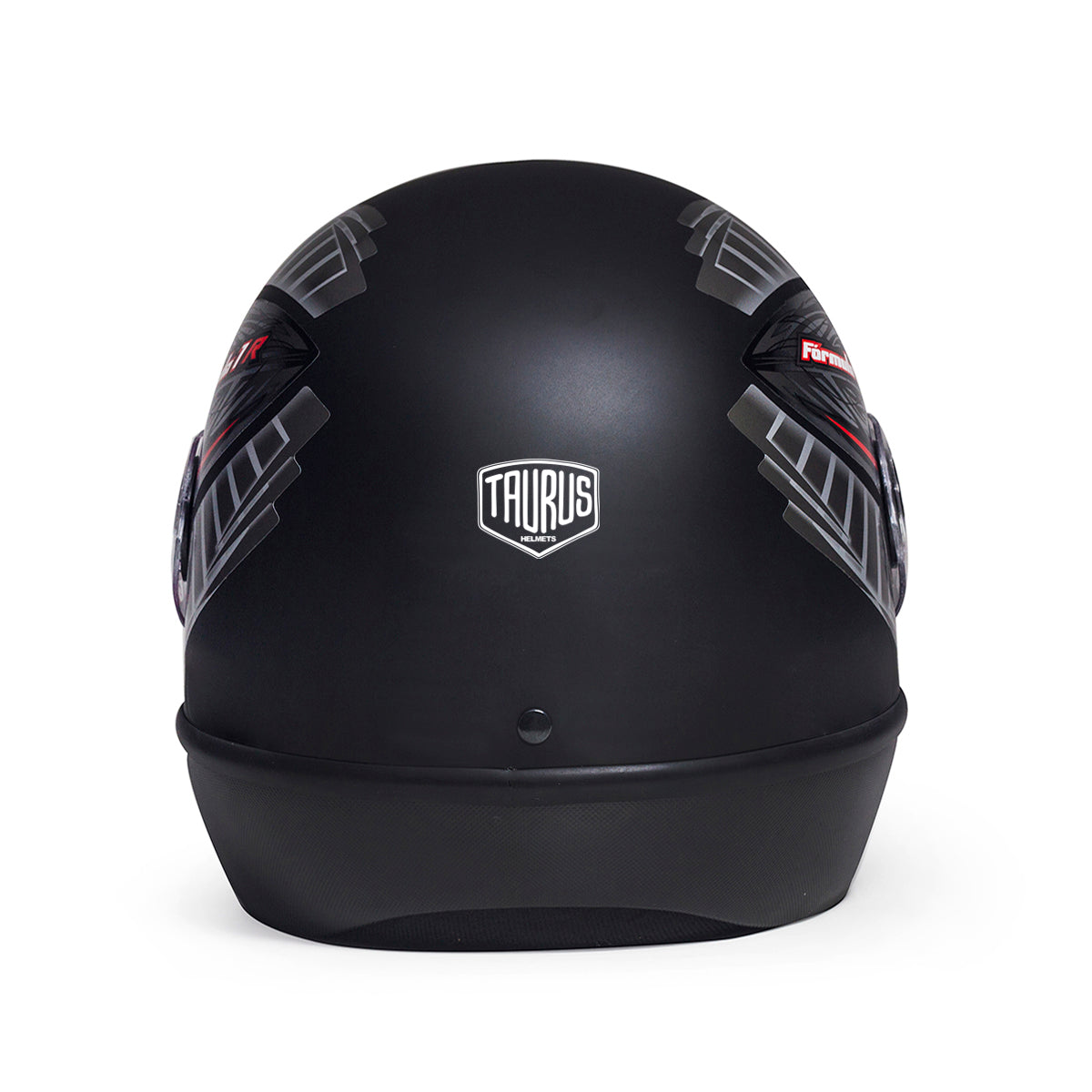 Capacete Fórmula 1 Grafic Preto Fosco