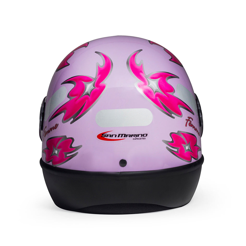 Capacete San Marino Femme Lilás