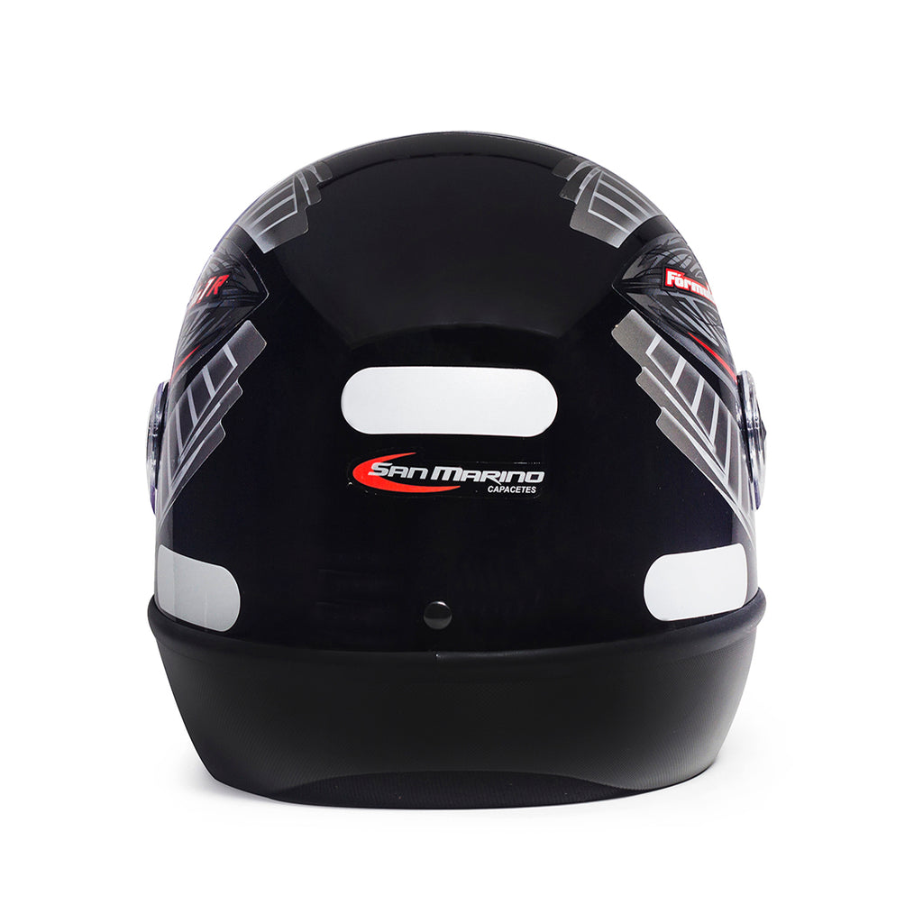 Capacete Fórmula 1 Grafic Preto