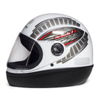 Capacete Fórmula 1 Grafic Branco