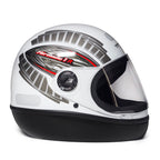 Capacete Fórmula 1 Grafic Branco