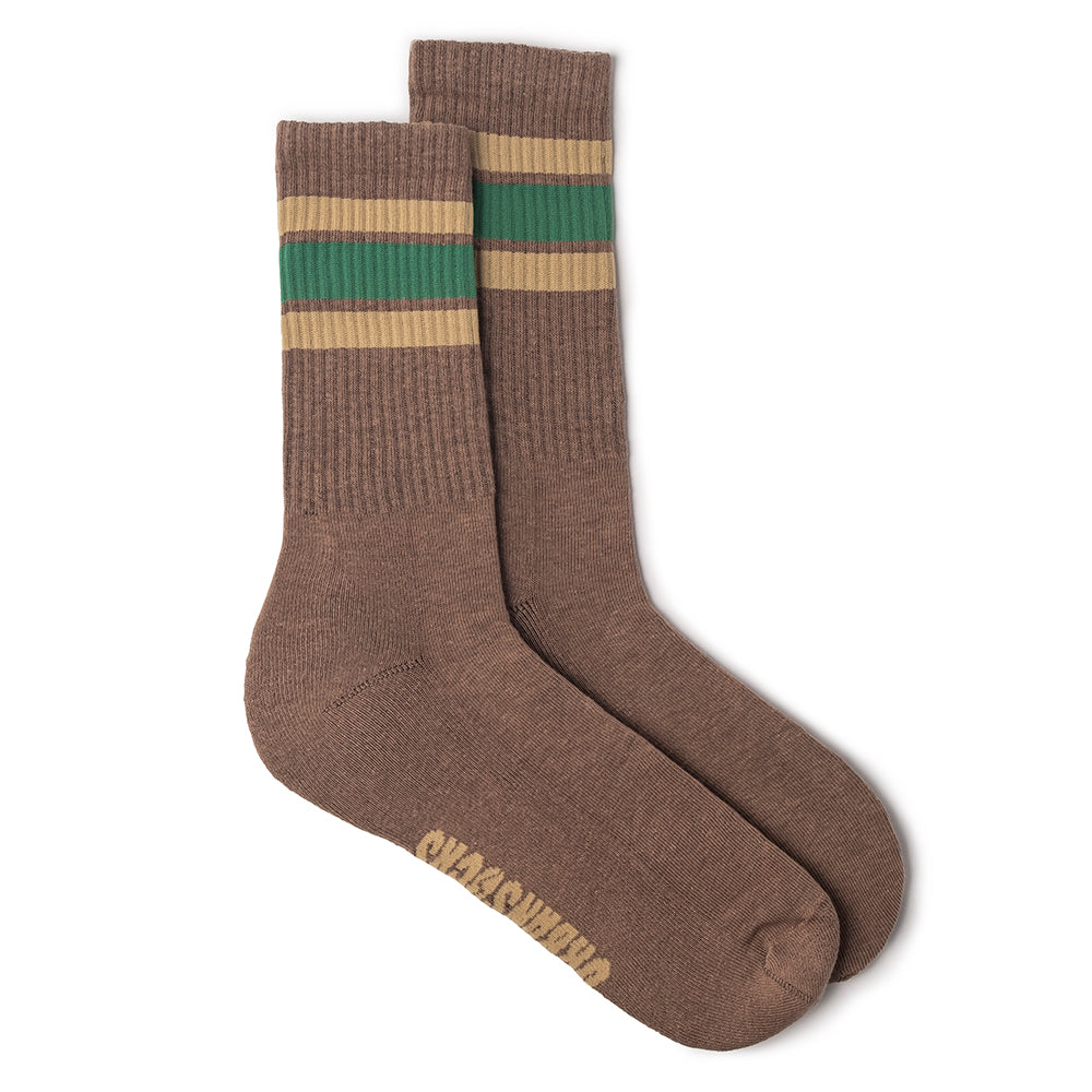 Meia Urbansocks Stripes Marrom