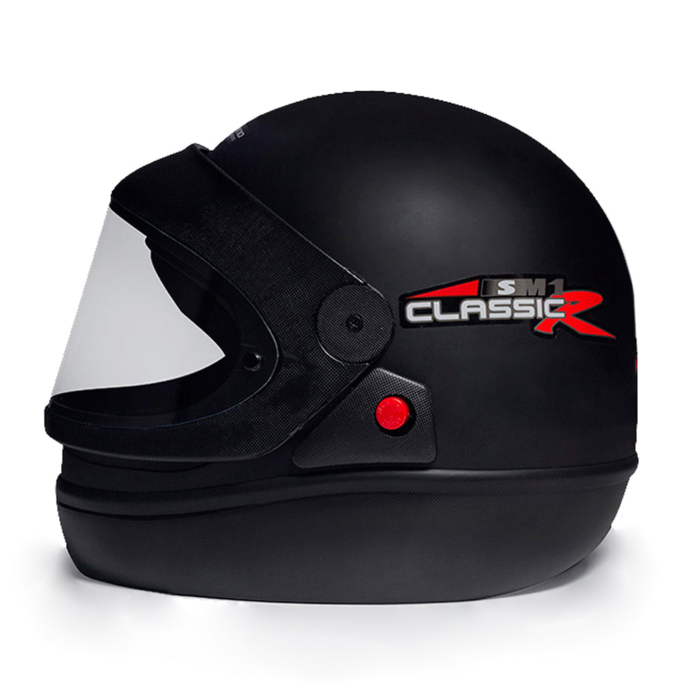 Capacete San Marino Classic Preto Fosco