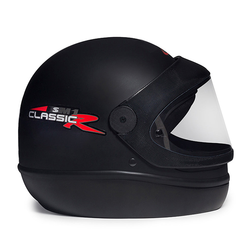 Capacete San Marino Classic Preto Fosco