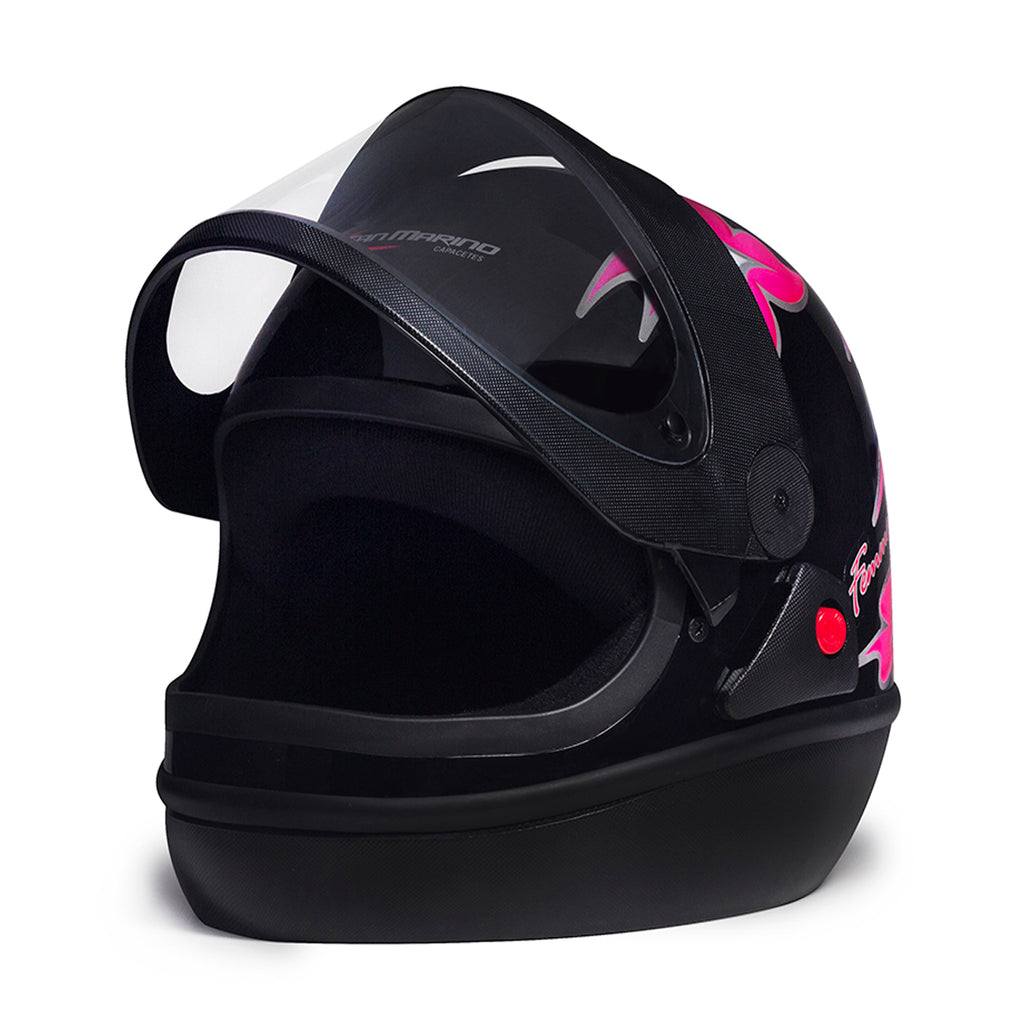 Capacete San Marino Femme Preto
