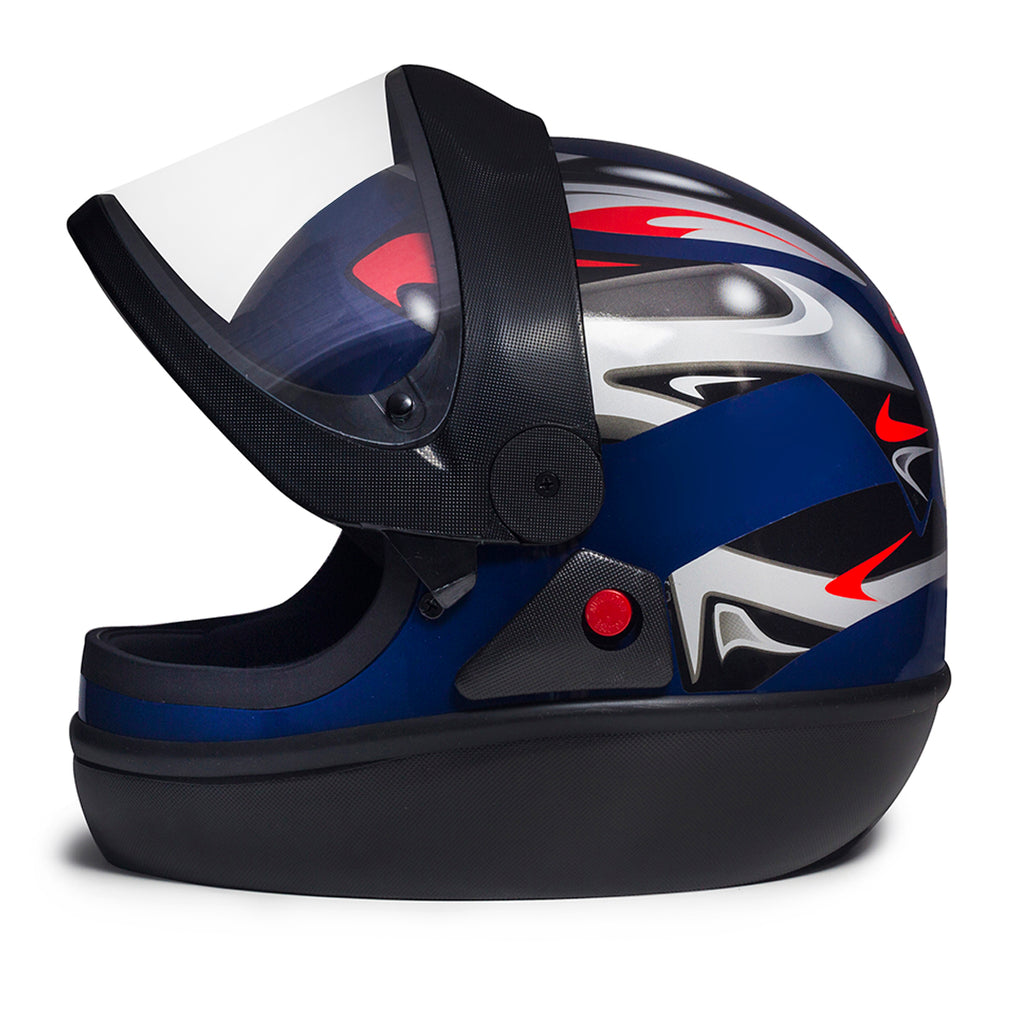 Capacete San Marino Grafic Azul