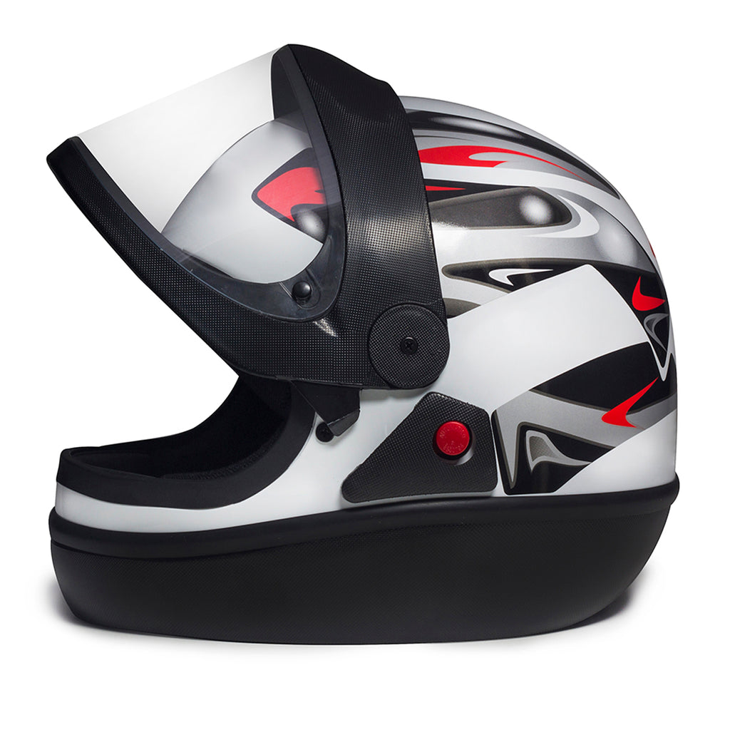 Capacete San Marino Grafic Branco