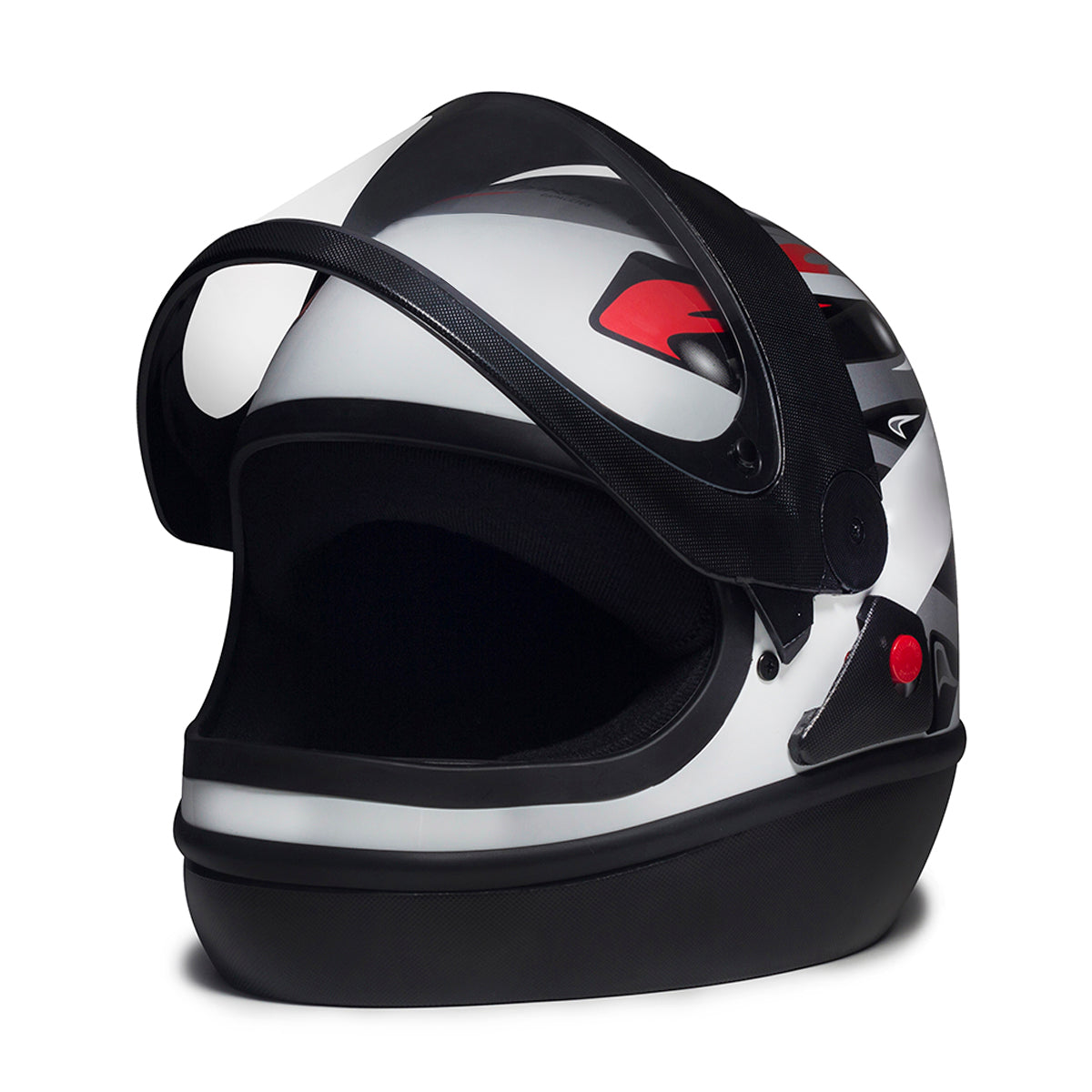 Capacete San Marino Grafic Branco