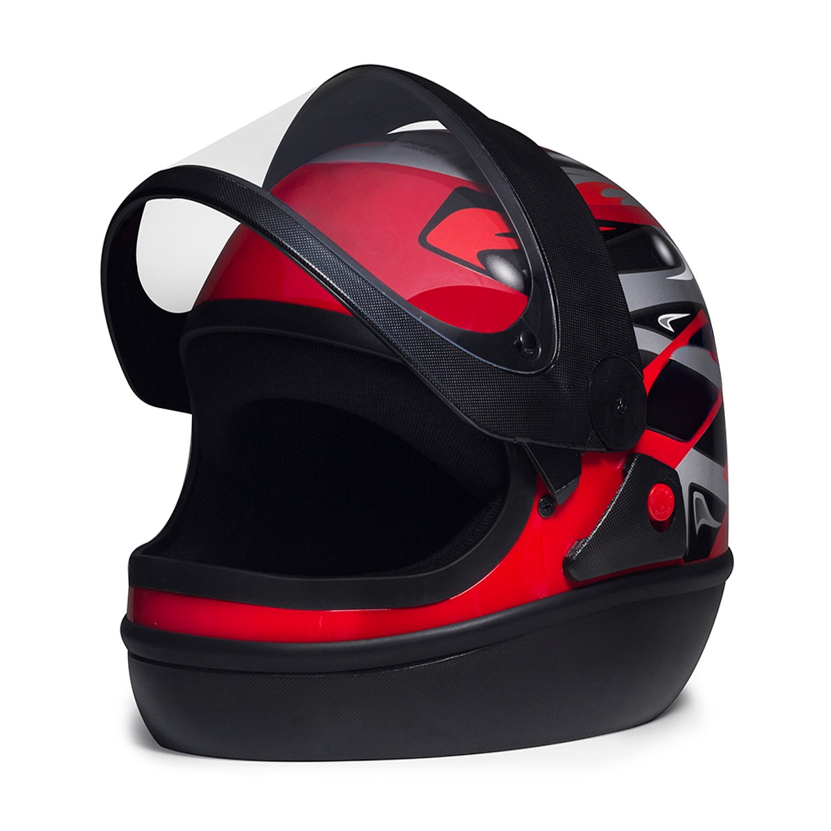 Capacete San Marino Grafic Vermelho