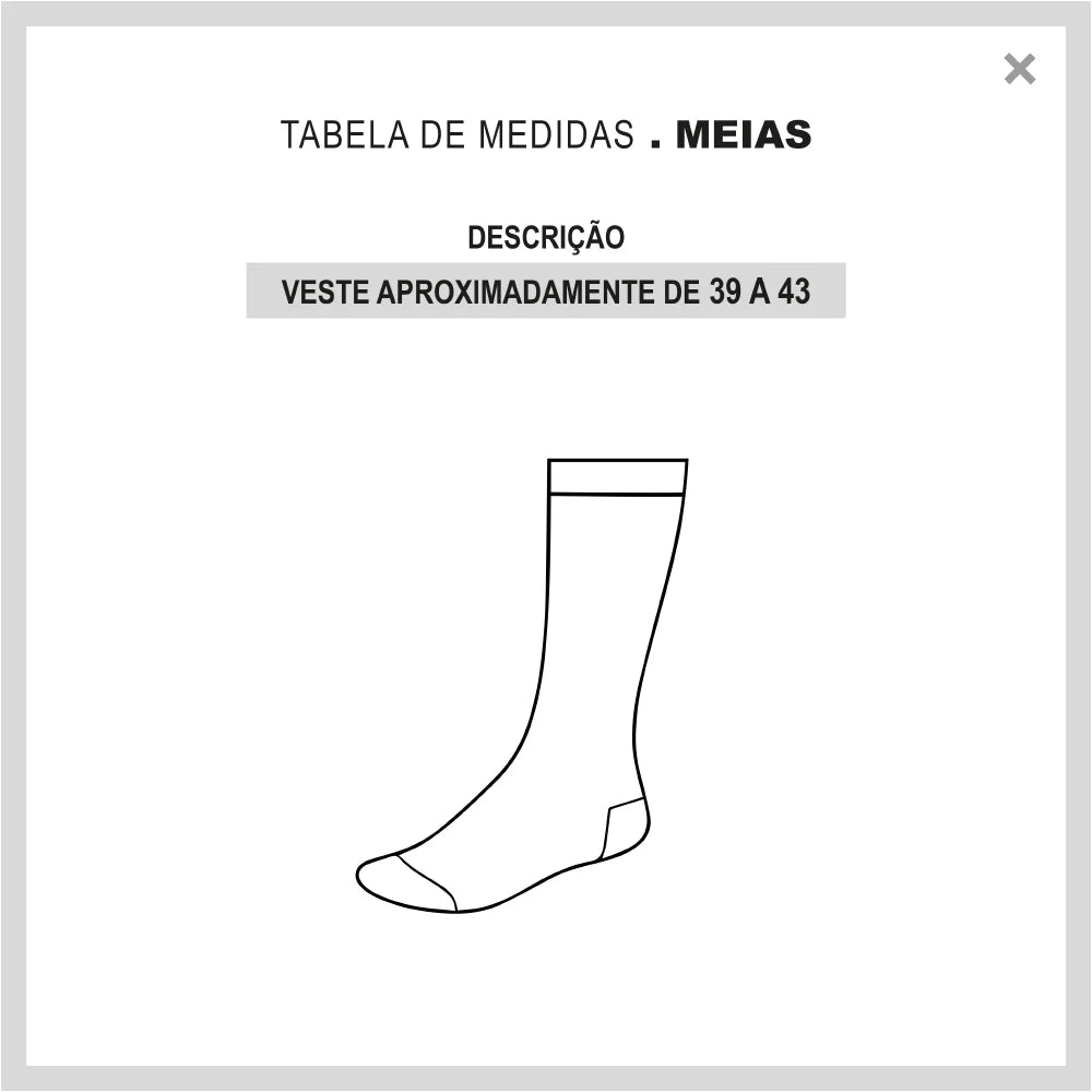 Meia Casual Urbansocks La Vie Preta