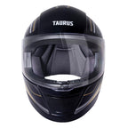 Capacete TH7 Trama Preto Dourado