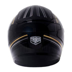 Capacete TH7 Trama Preto Dourado