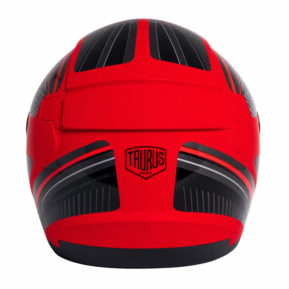 Capacete TH7 Trama Vermelho