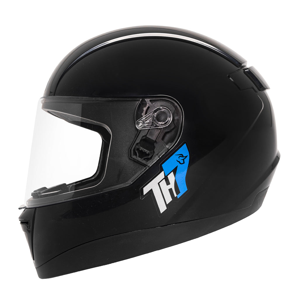 Capacete TH7 Preto Brilho
