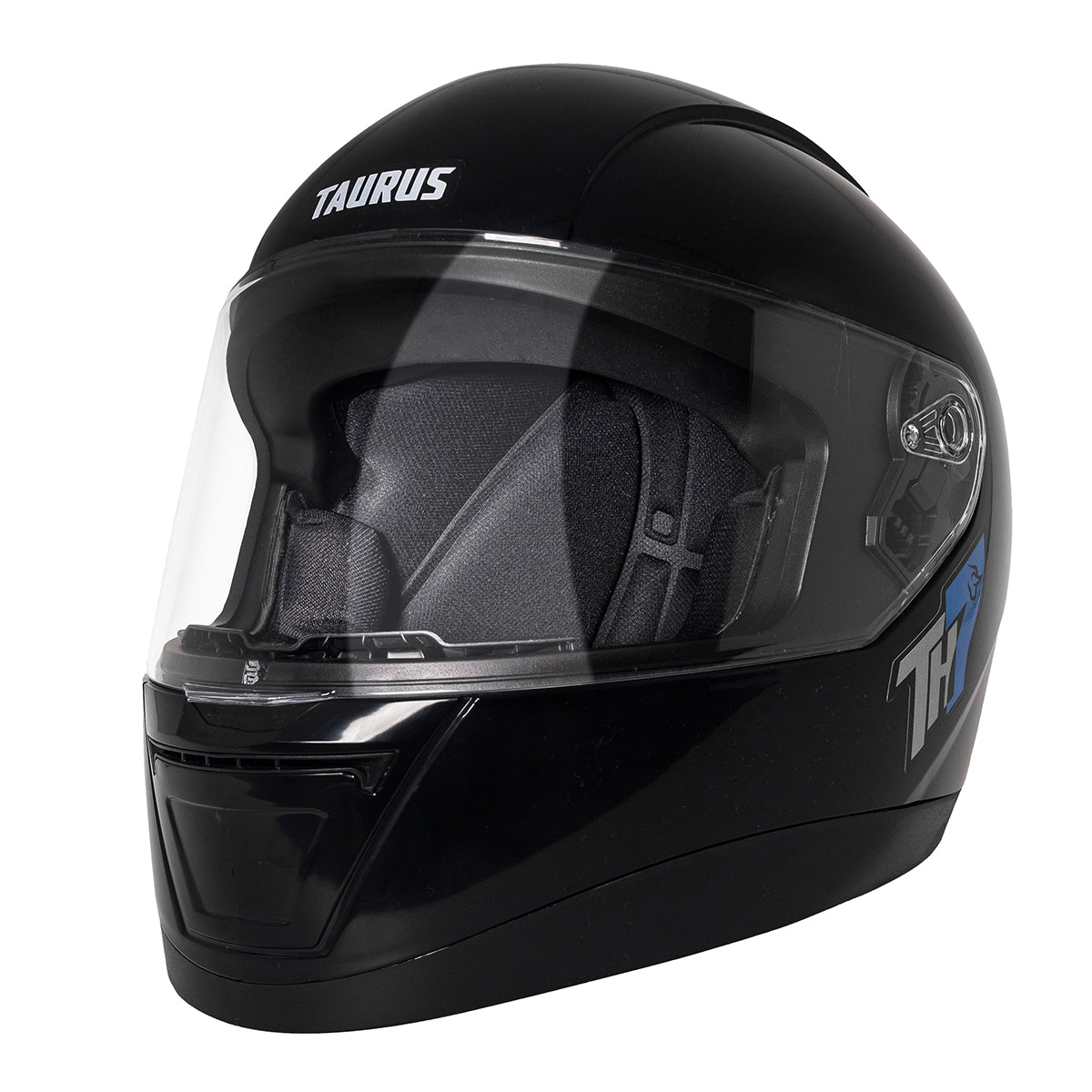 Capacete TH7 Preto Brilho