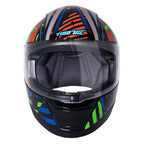 Capacete TH7 Prisma Preto e Azul