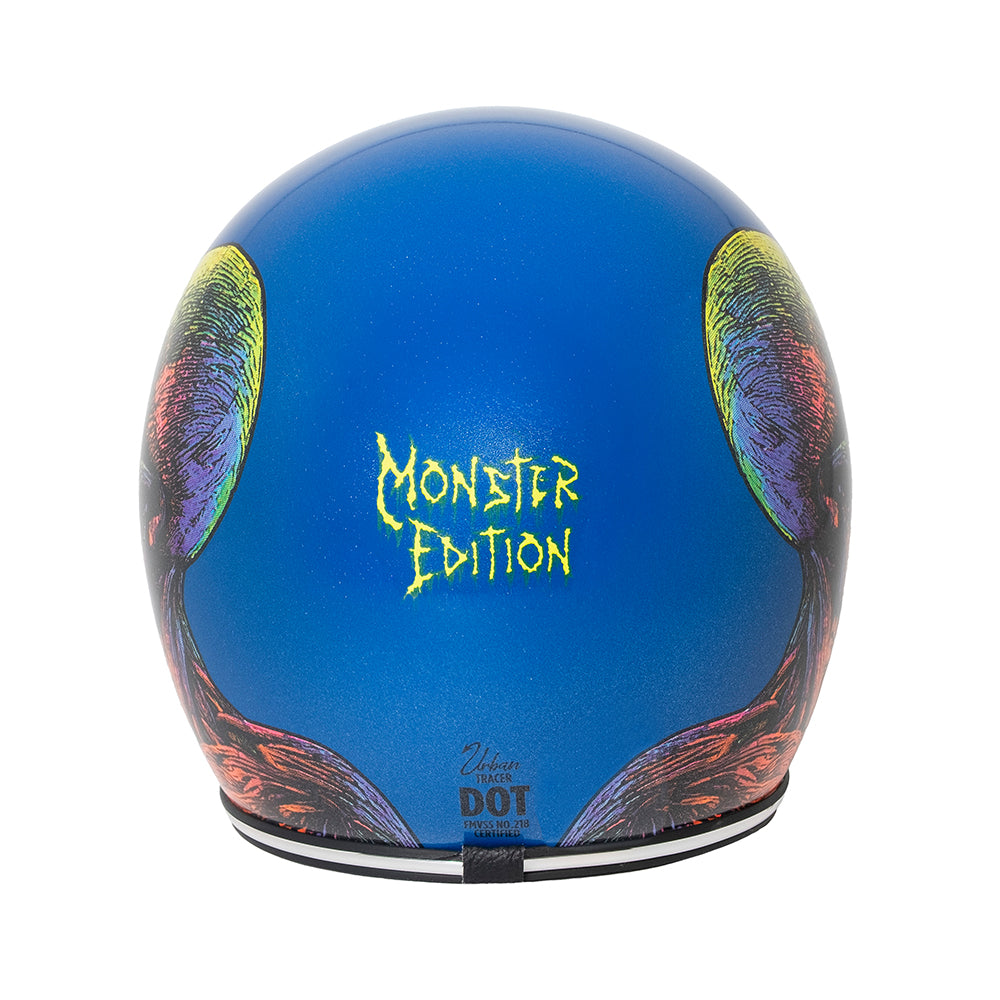 Capacete Urban Tracer Caveira Neon