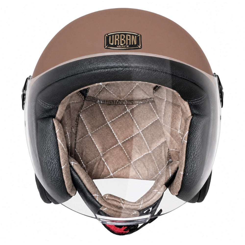 Capacete Urban Tracer S Cowboy Marrom