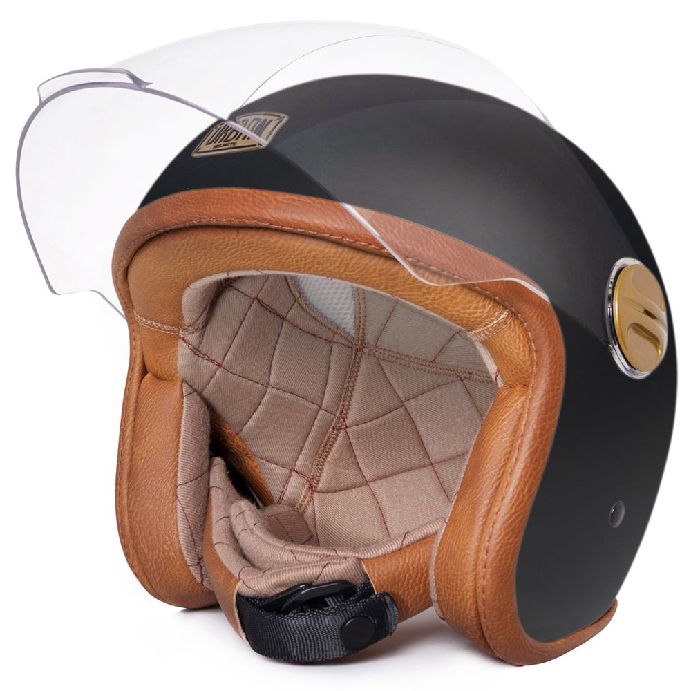 Capacete Urban Tracer S Camel Matte Black – Urban Helmets