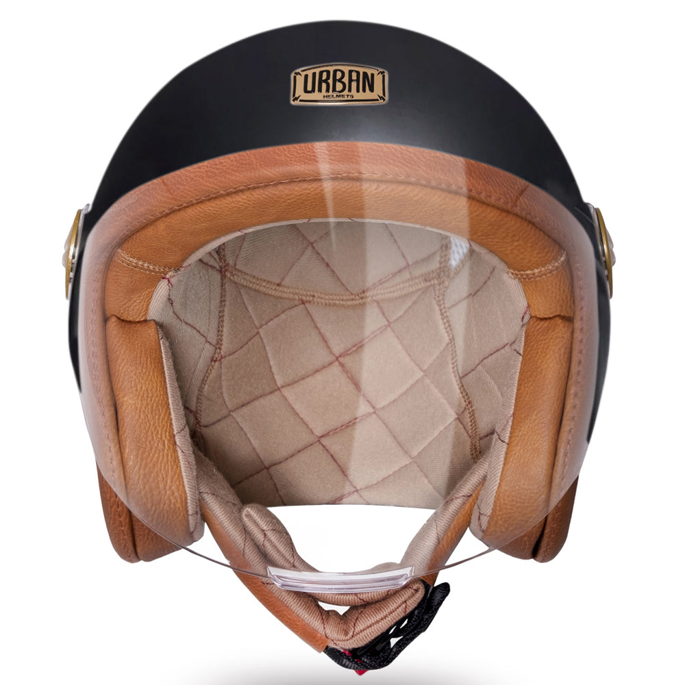 Capacete Urban Tracer S Camel Matte Black – Urban Helmets