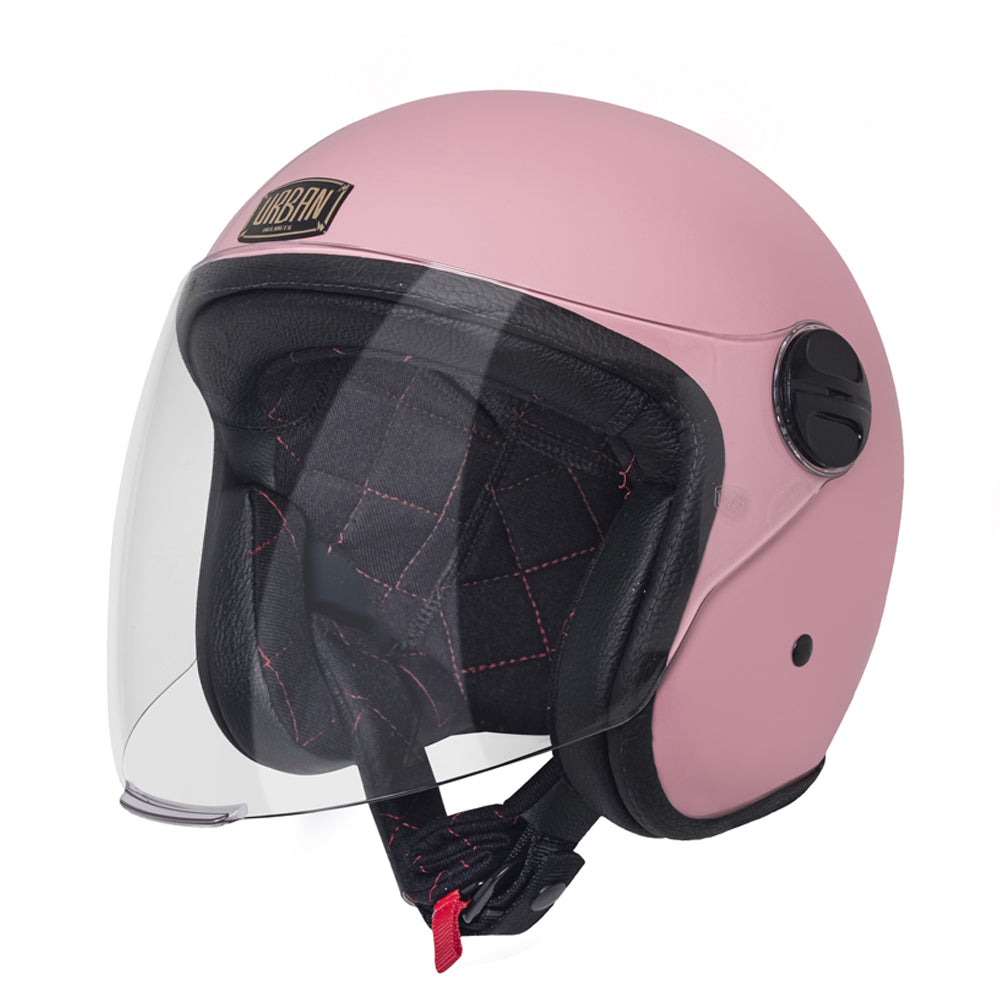 Capacete Urban Tracer S Pink Retrô