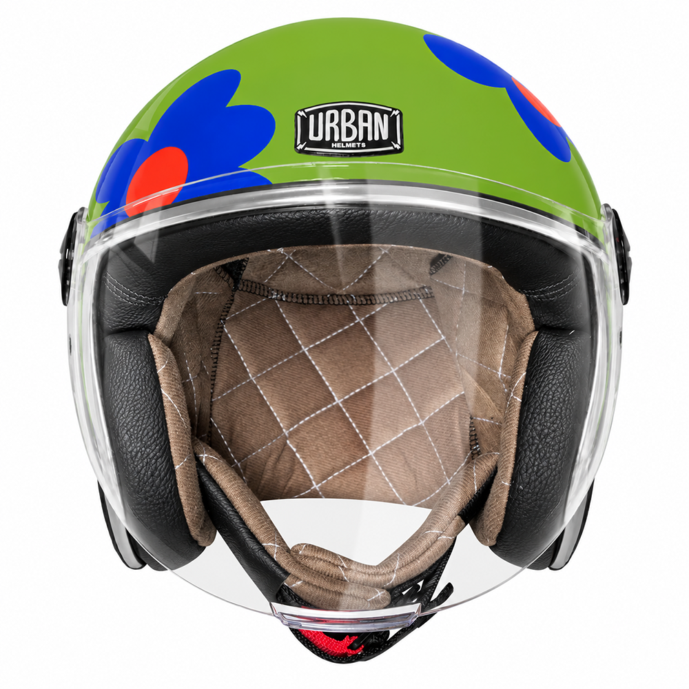 Capacete Urban Tracer S RTM Flowers Verde