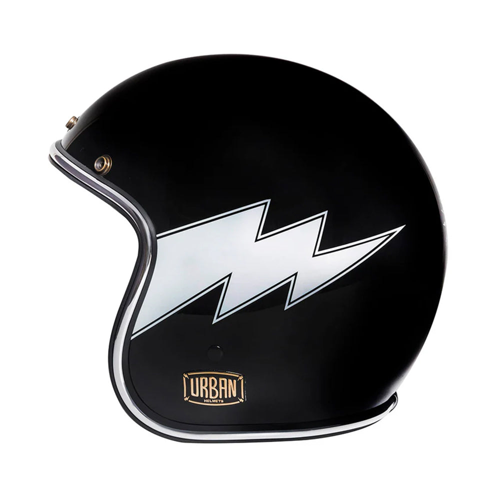 Capacete Urban Tracer Thunder Preto