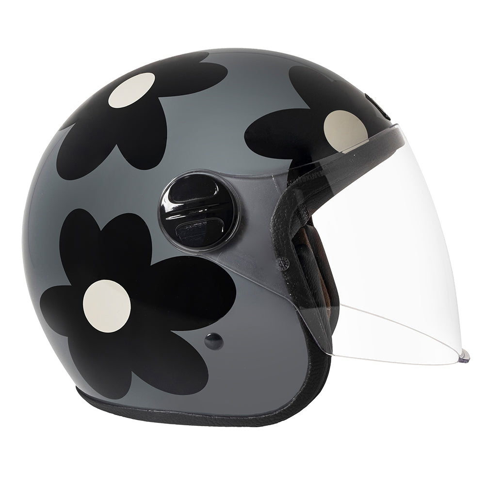 Capacete Urban Tracer S RTM Flowers Cinza