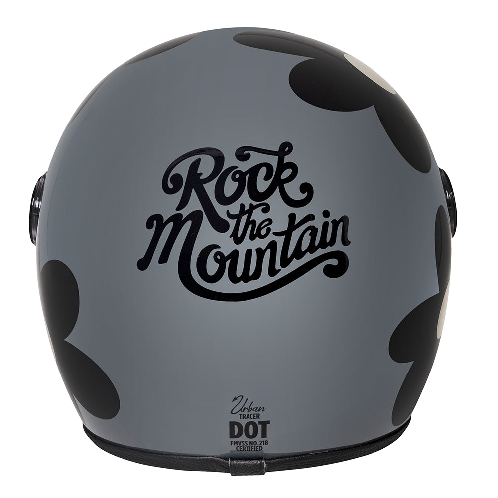 Capacete Urban Tracer S RTM Flowers Cinza