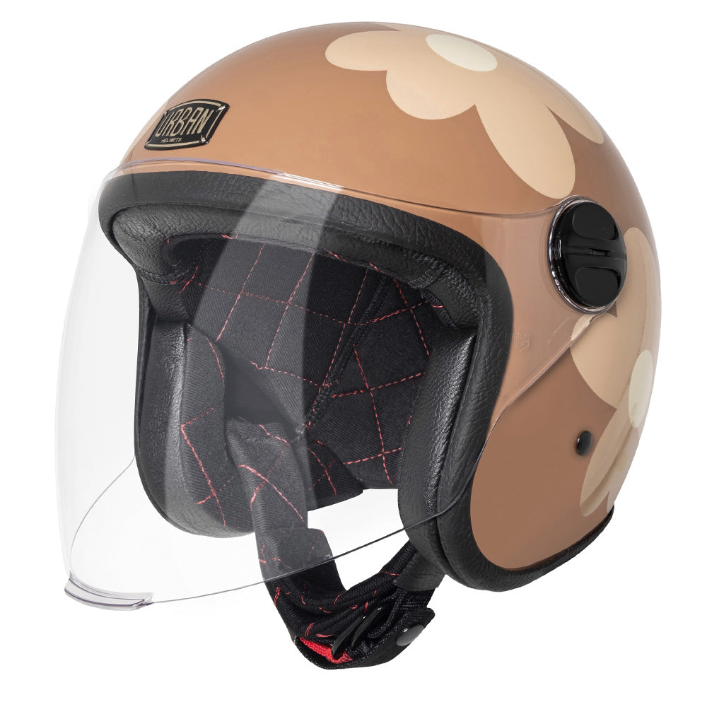 Capacete Urban Tracer S RTM Flowers Marrom