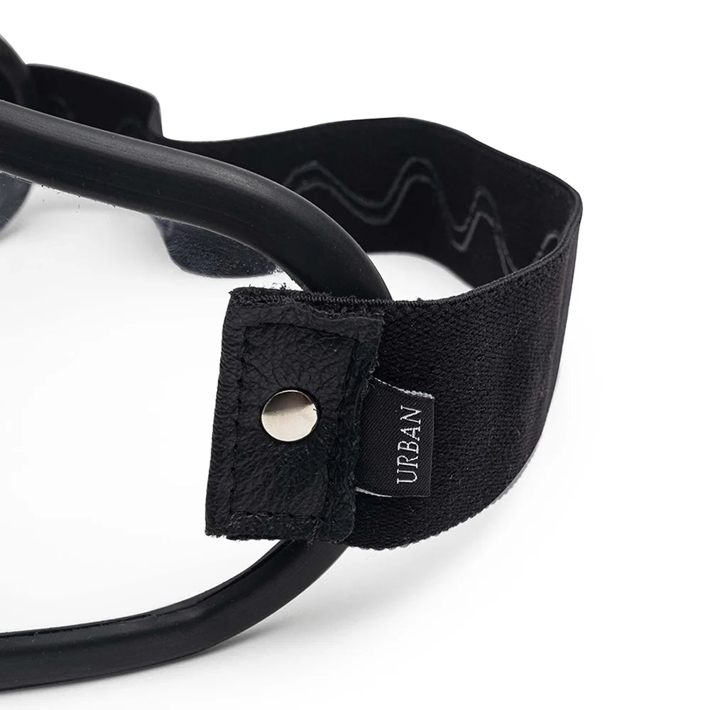 Viseira Elástico Preta Bigbore Transparente