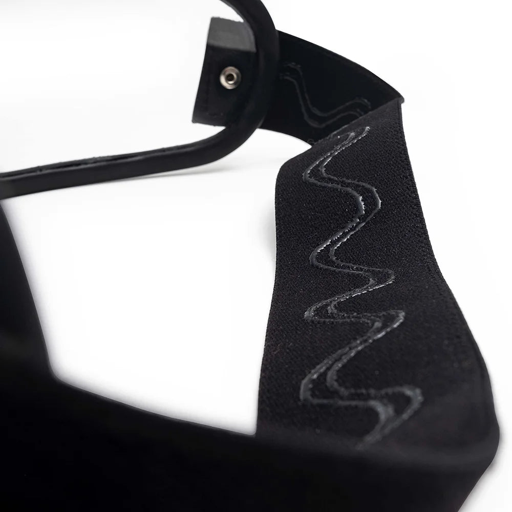 Viseira Elástico Preta Bigbore Transparente